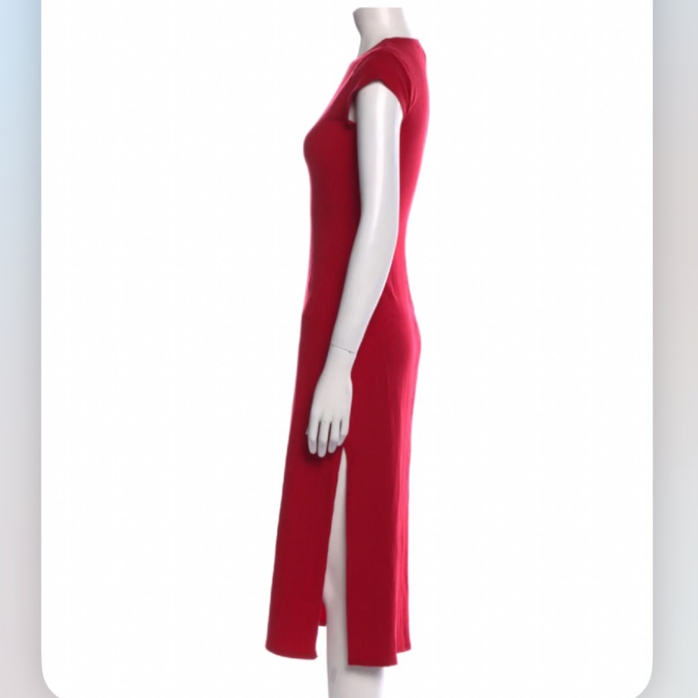 Reformation red midi dress xs - Picture 2 of 2